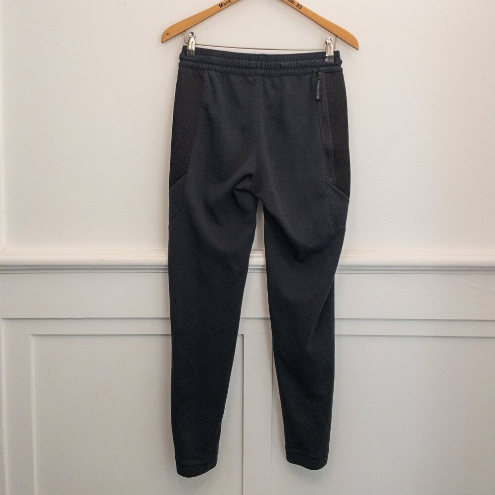 Nike Dri-FIT Joggers Pants Black Mesh Panels Size M Athletic Activewear - Picture 2 of 6